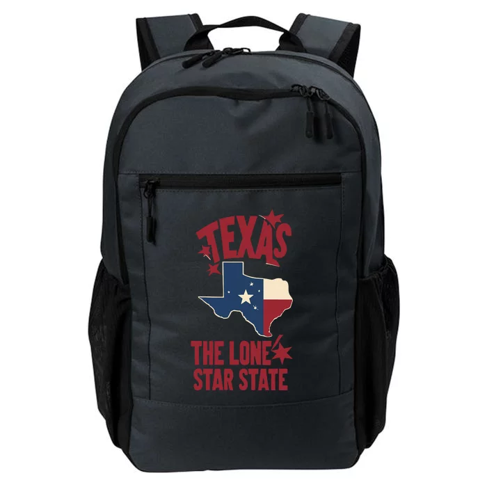 Texas The Lone Star State Gift Texas Map Cool Gift Daily Commute Backpack