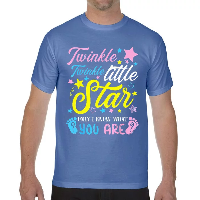 Twinkle Twinkle Little Star Funny Gender Keeper Reveal Party Comfort Colors T-Shirt