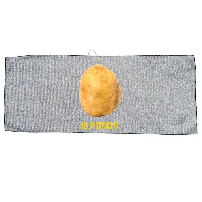 Trendy TV Show Is Potato Large Microfiber Waffle Golf Towel