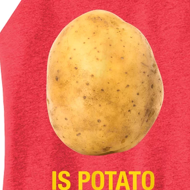 Trendy TV Show Is Potato Women’s Perfect Tri Rocker Tank