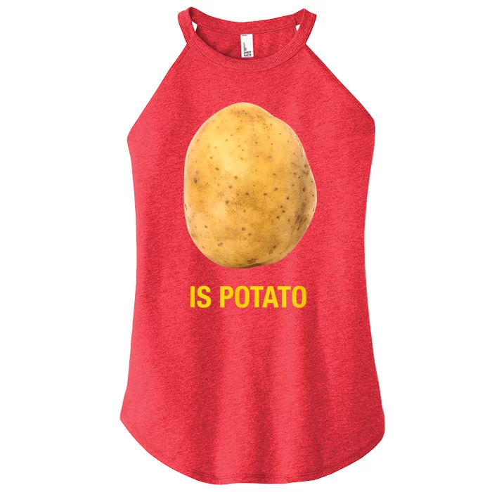 Trendy TV Show Is Potato Women’s Perfect Tri Rocker Tank