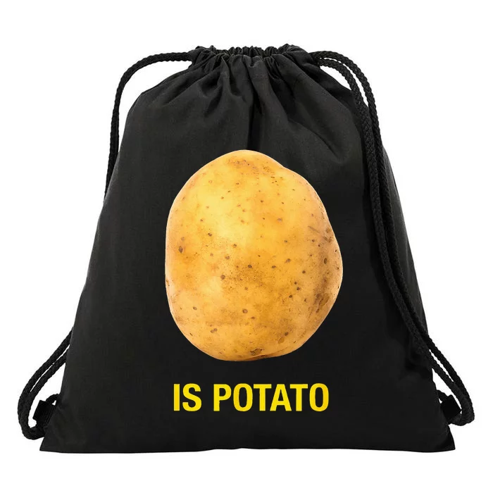 Trendy The Late Show With Stephen Colbert Is Potato Charity Drawstring Bag