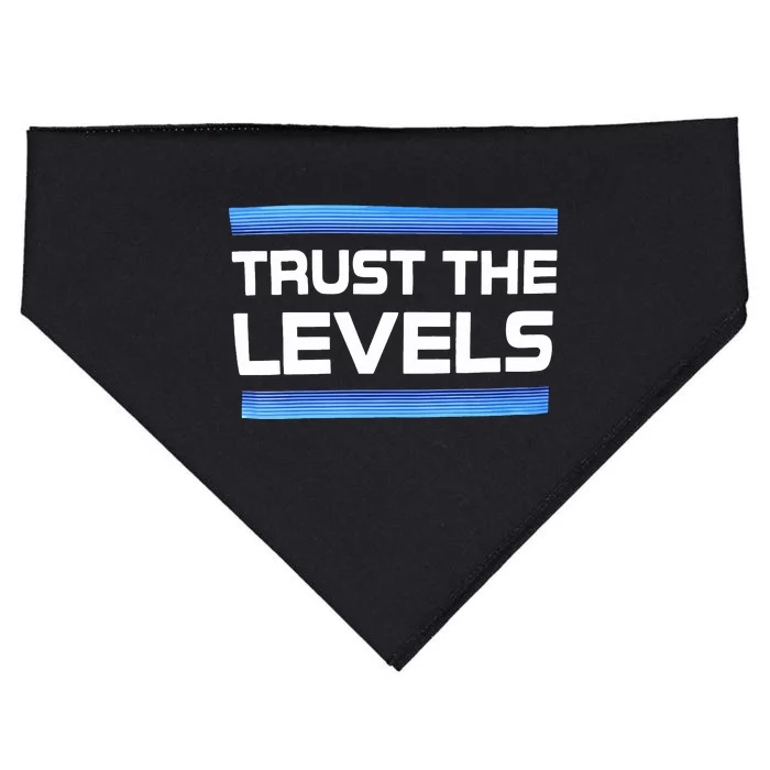 Trust The Levels USA-Made Doggie Bandana