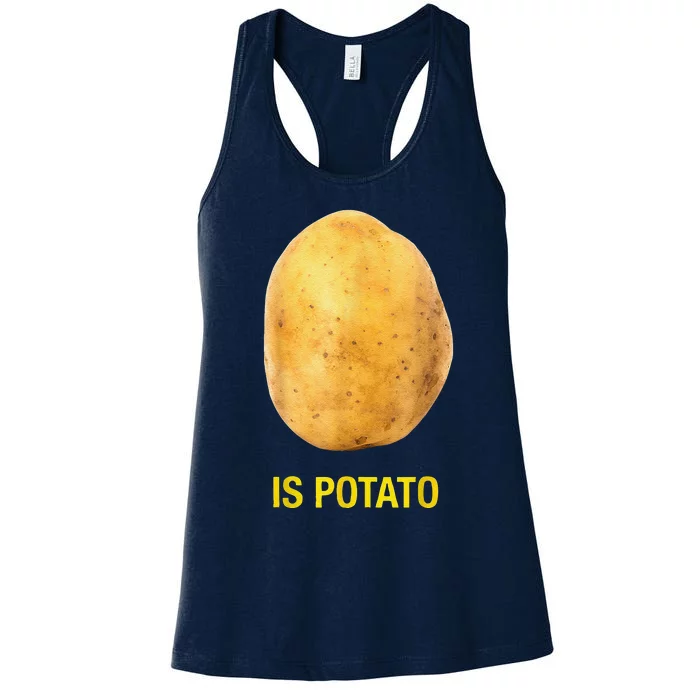 Trendy The Late Show With Stephen Colbert Is Potato Charity Women's Racerback Tank