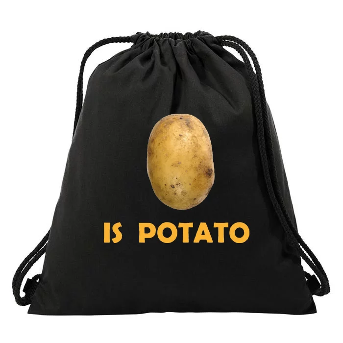 Trendy The Late Show With Stephen Colbert Is Potato Charity Drawstring Bag