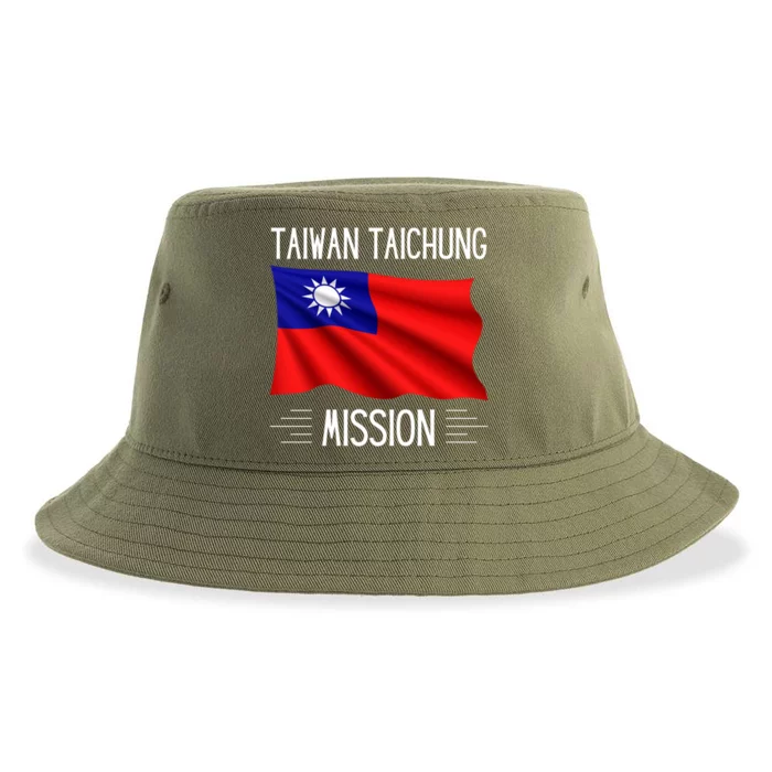 Taiwan Taichung Lds Mission Proud Mormon Missionary Cool Gift Sustainable Bucket Hat