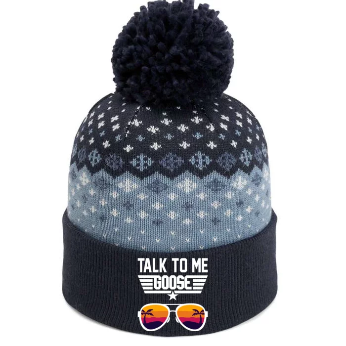 TALK TO ME GOOSE Sunglasses Hawaiian Trees Print Women T Shirt Summer Harajuku The Baniff Cuffed Pom Beanie