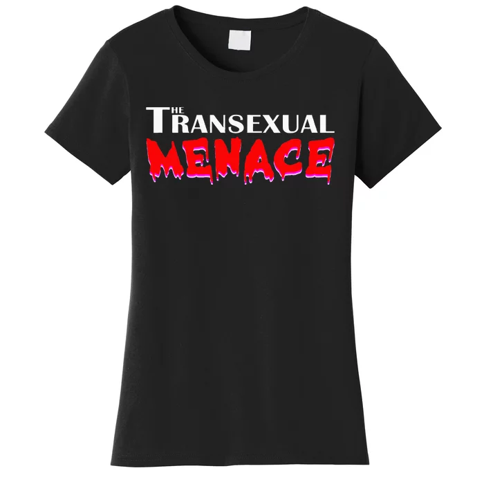 The Transexual Menace Funny Lgbt Pride Women's T-Shirt