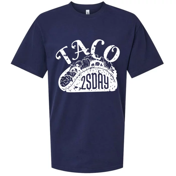 Taco Tuesday Mexican Sueded Cloud Jersey T-Shirt