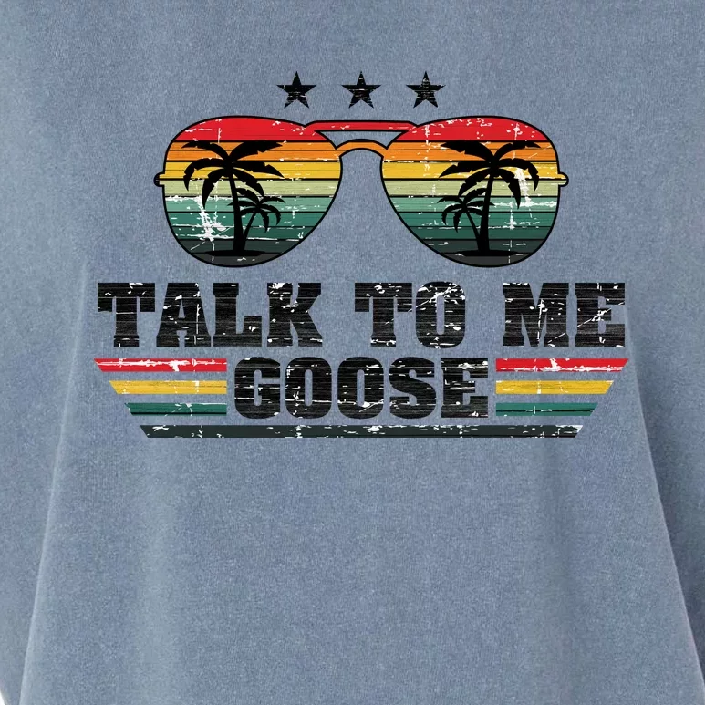 Talk To Me Goose Garment-Dyed Women's Muscle Tee