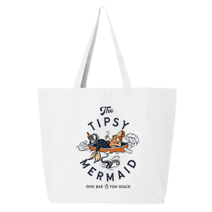 The Tipsy Mermaid Dive Bar & Fish Shack 25L Jumbo Tote