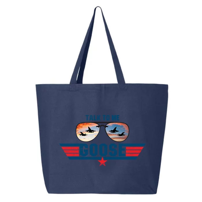 Talk To Me Goose Jet Fighter Sunglasses 25L Jumbo Tote