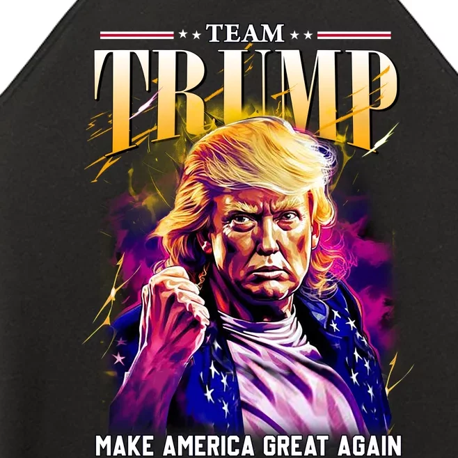 Team Trump Make America Great Again Women’s Perfect Tri Rocker Tank