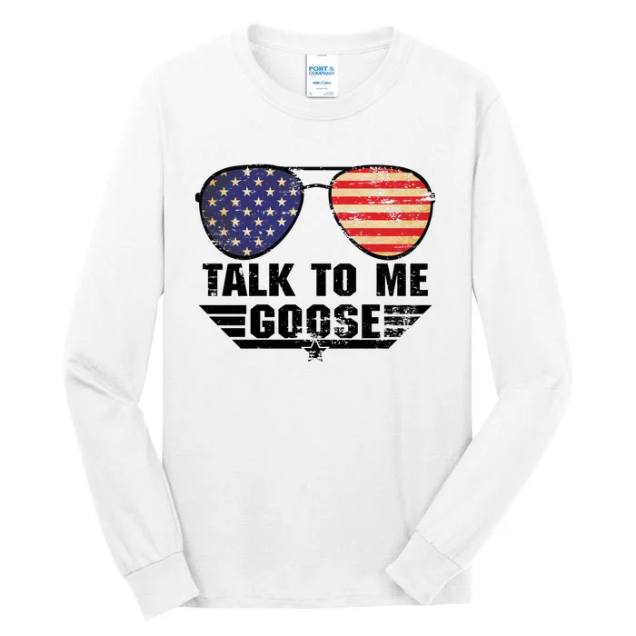 Talk To Me Goose Tall Long Sleeve T-Shirt