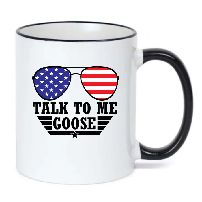 Talk To Me Goose Black Color Changing Mug