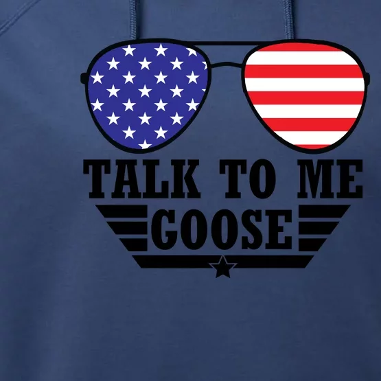 Talk To Me Goose Performance Fleece Hoodie