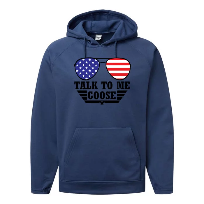 Talk To Me Goose Performance Fleece Hoodie