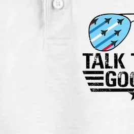 Talk To Me Goose Dry Zone Grid Performance Polo