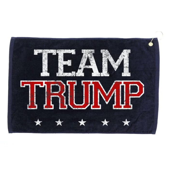 Team Trump MAGA Trump Support Republican Gift Tee Grommeted Golf Towel