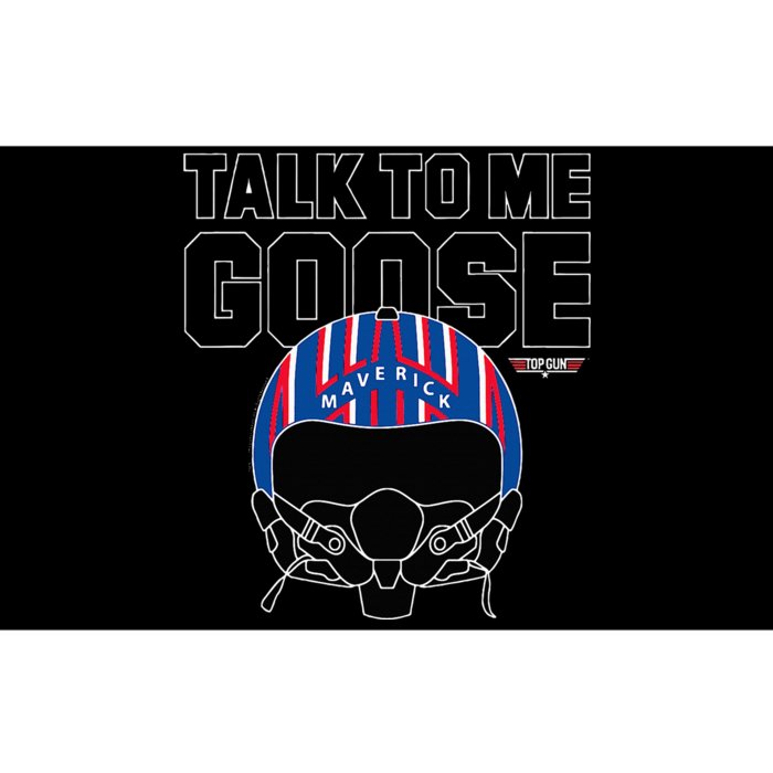 Talk To Me Goose Maverick Helmet Bumper Sticker