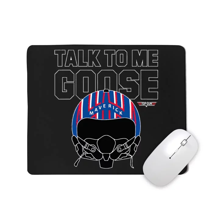 Talk To Me Goose Maverick Helmet Mousepad