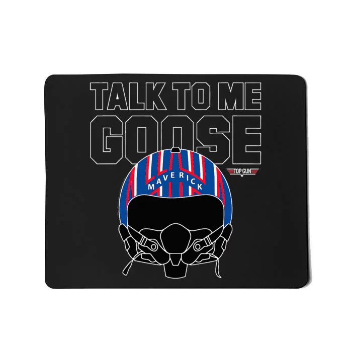 Talk To Me Goose Maverick Helmet Mousepad