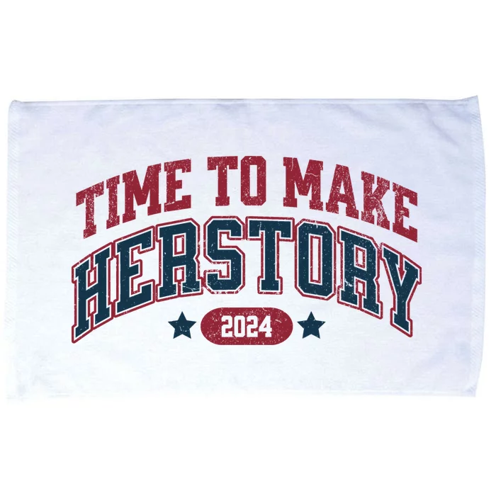 Time To Make Herstory Vote For Woman Feminist Microfiber Hand Towel