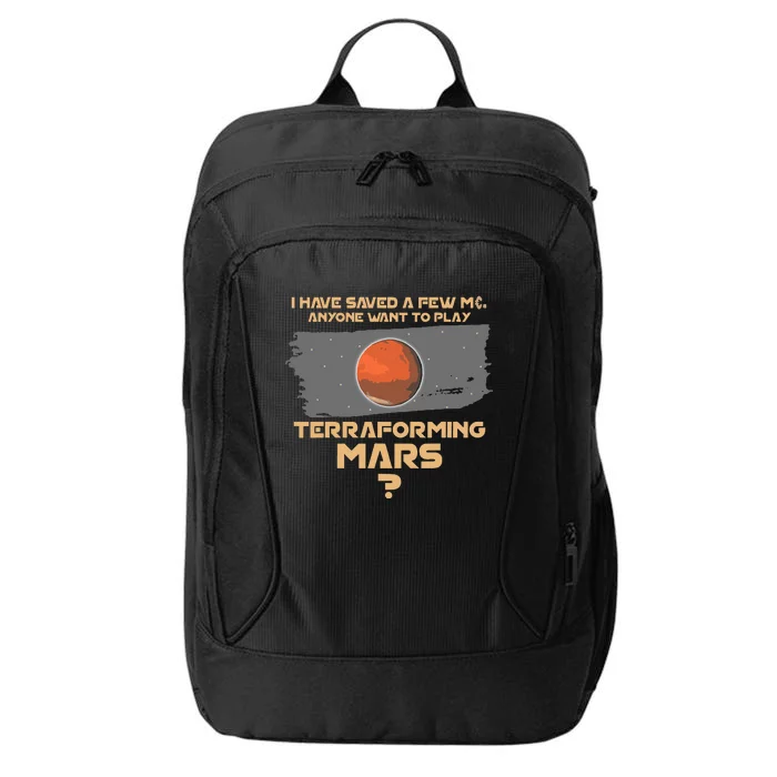 Terraforming The Mars Board Game Board Games Board Gamer City Backpack