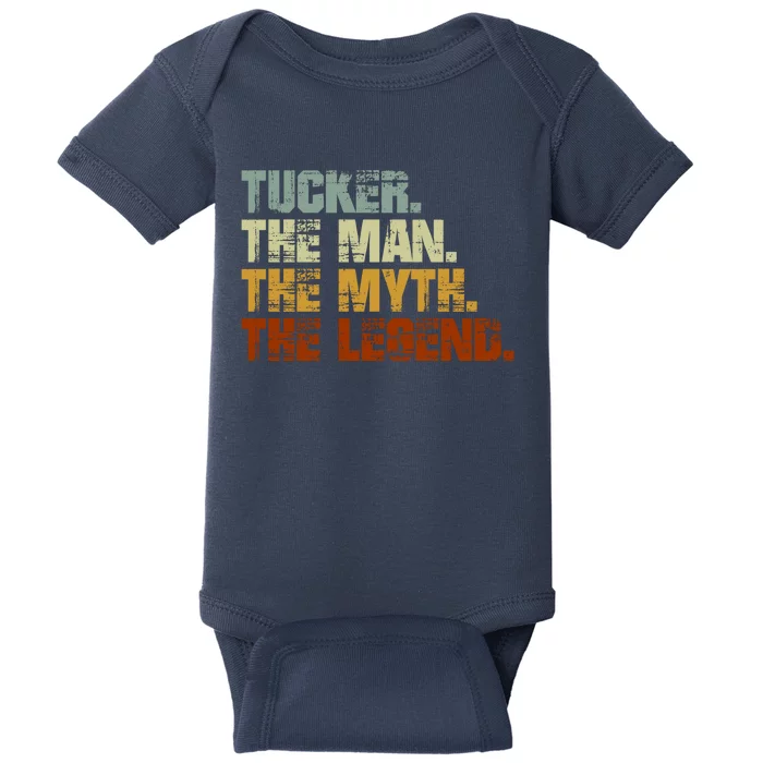 Tucker The Man The Myth The Legend Tucker Carlson 2 Baby Bodysuit