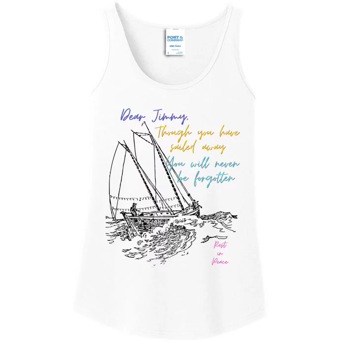 Tribute To My Favorite Son Of A Salior Dear Jimmy B Ladies Essential Tank