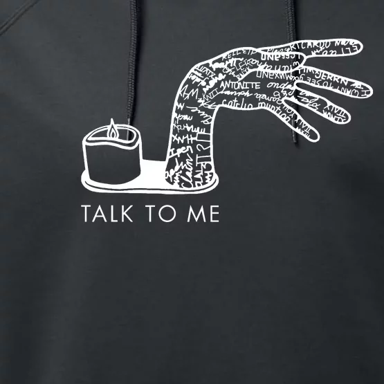 Talk To Me Performance Fleece Hoodie