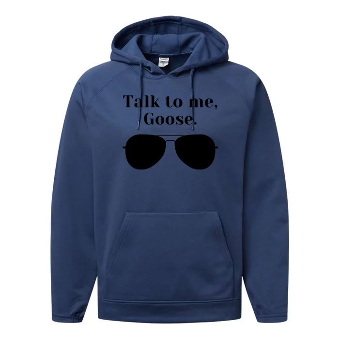 Talk To Me Goose Performance Fleece Hoodie