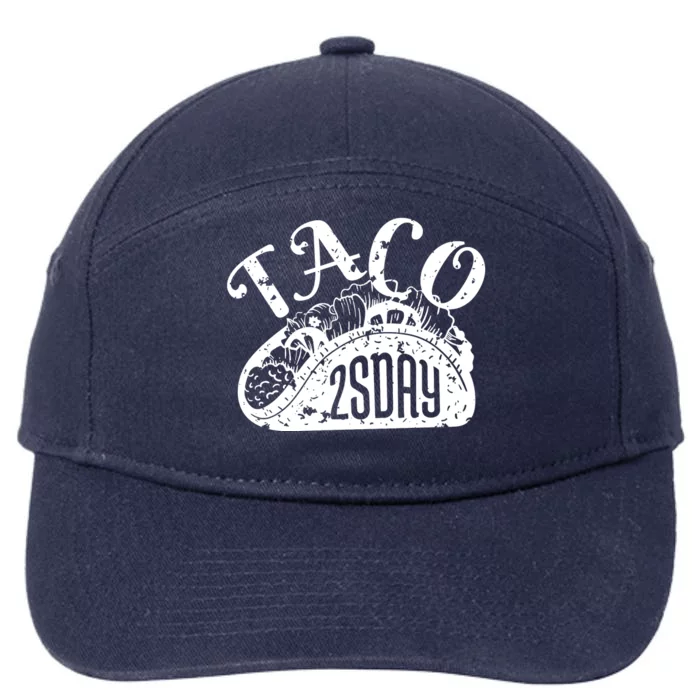 Taco Tuesday Mexican 7-Panel Snapback Hat