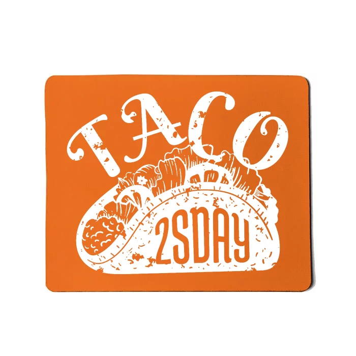 Taco Tuesday Mexican Mousepad