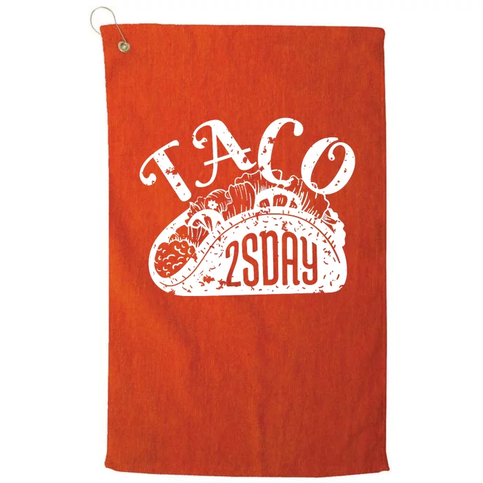 Taco Tuesday Mexican Platinum Collection Golf Towel