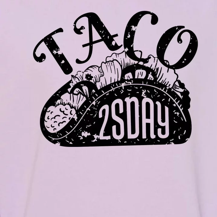 Taco Tuesday Mexican Garment-Dyed Sweatshirt