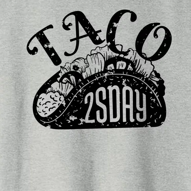 Taco Tuesday Mexican Women's Crop Top Tee