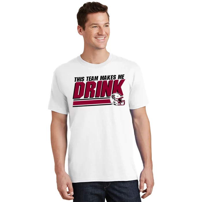 This Team Makes Me Drink South Carolina Football T-Shirt