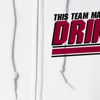 This Team Makes Me Drink South Carolina Football Full Zip Hoodie