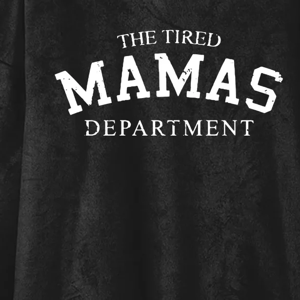 The Tired Mamas Department Hooded Wearable Blanket