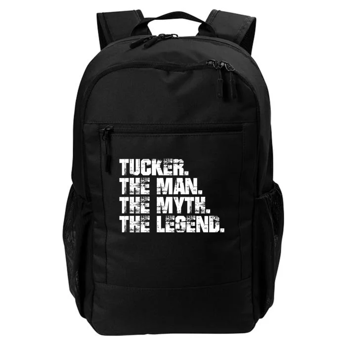 Tucker The Man The Myth The Legend Tucker Carlson Daily Commute Backpack