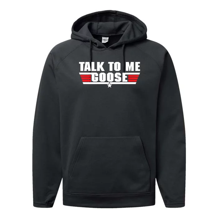 Talk To Me Goose Performance Fleece Hoodie