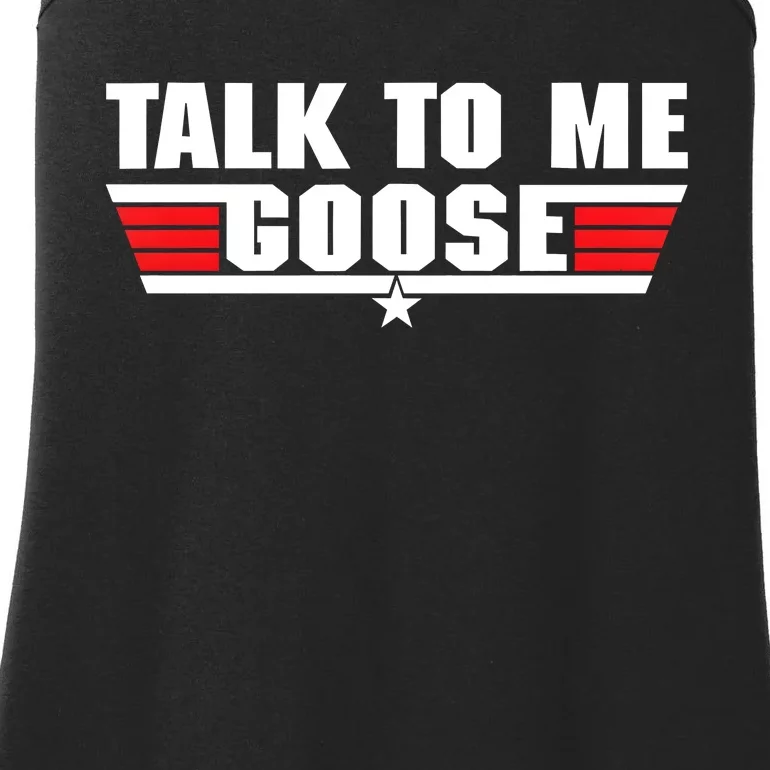 Talk To Me Goose Ladies Essential Tank