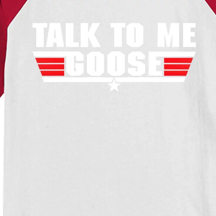 Talk To Me Goose Kids Colorblock Raglan Jersey