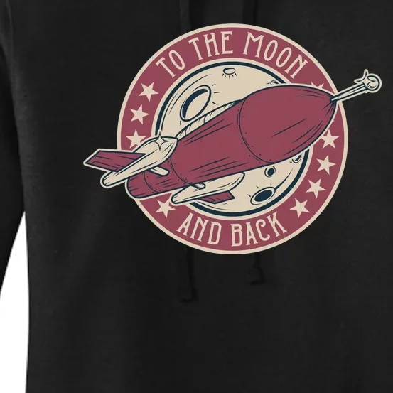 To The Moon And Back Women's Pullover Hoodie