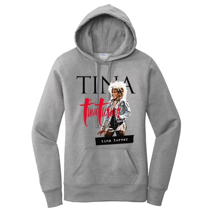 Tina Turner Multi Logo Photo Women's Pullover Hoodie