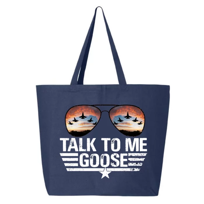 Talk To Me Goose Jet Fighter Sunglasses 25L Jumbo Tote