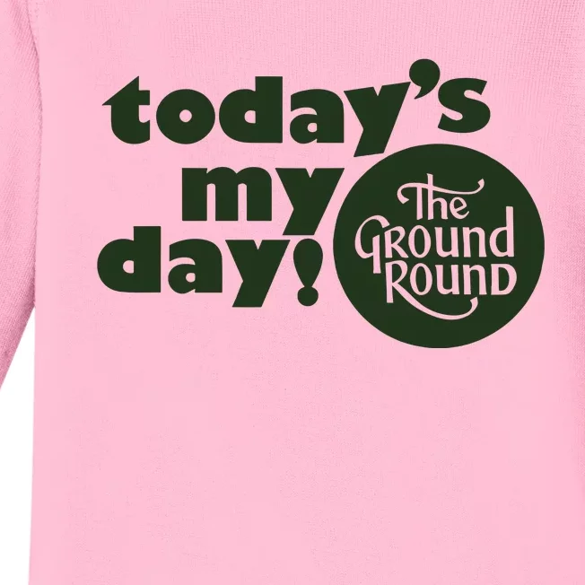 Thevic TodayS My Day The Ground Round Baby Long Sleeve Bodysuit