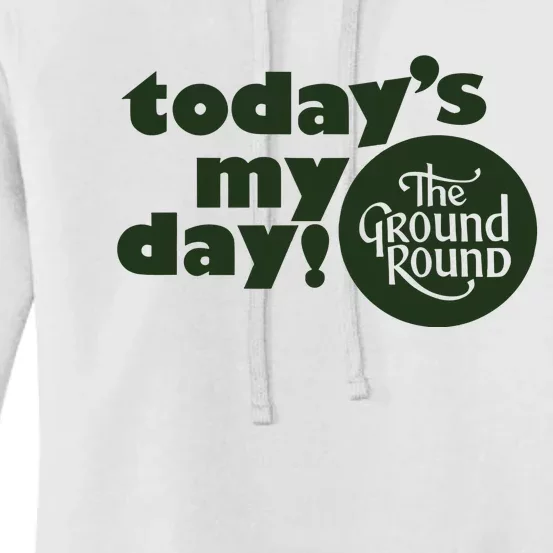 Thevic TodayS My Day The Ground Round Women's Pullover Hoodie