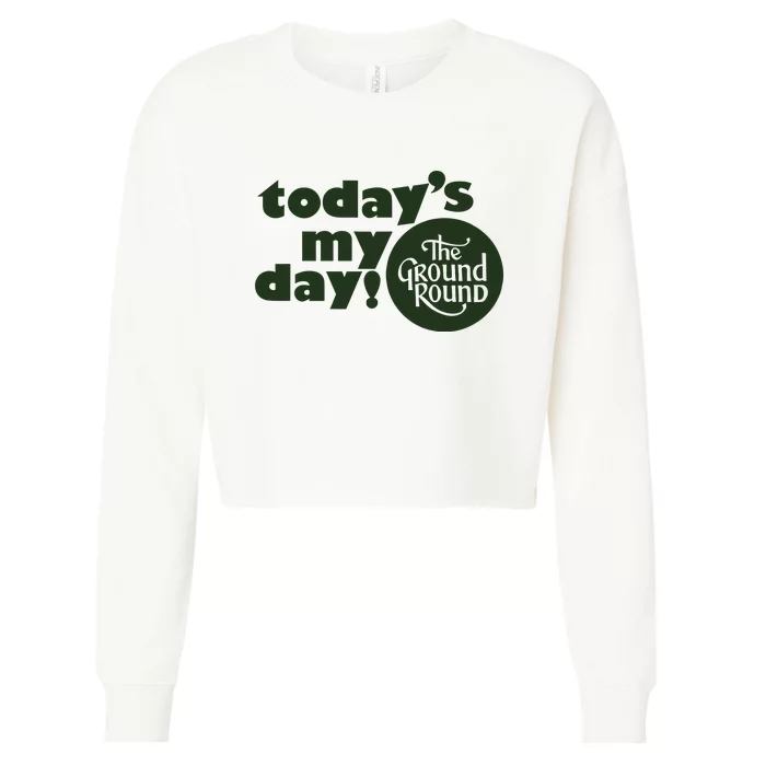 Thevic TodayS My Day The Ground Round Cropped Pullover Crew